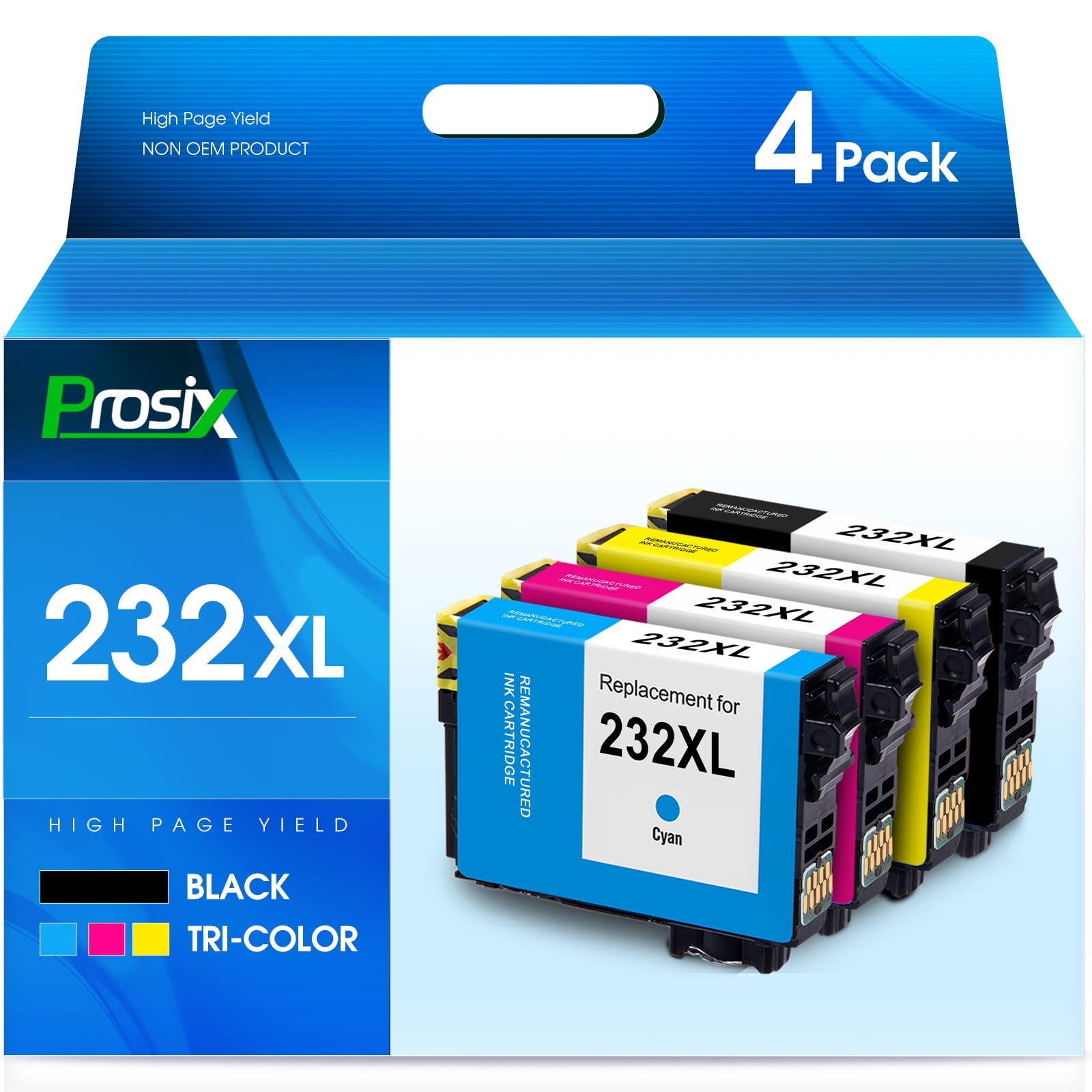 232XL Ink Cartridges for Epson 232XL 232 Ink Cartridges for Epson