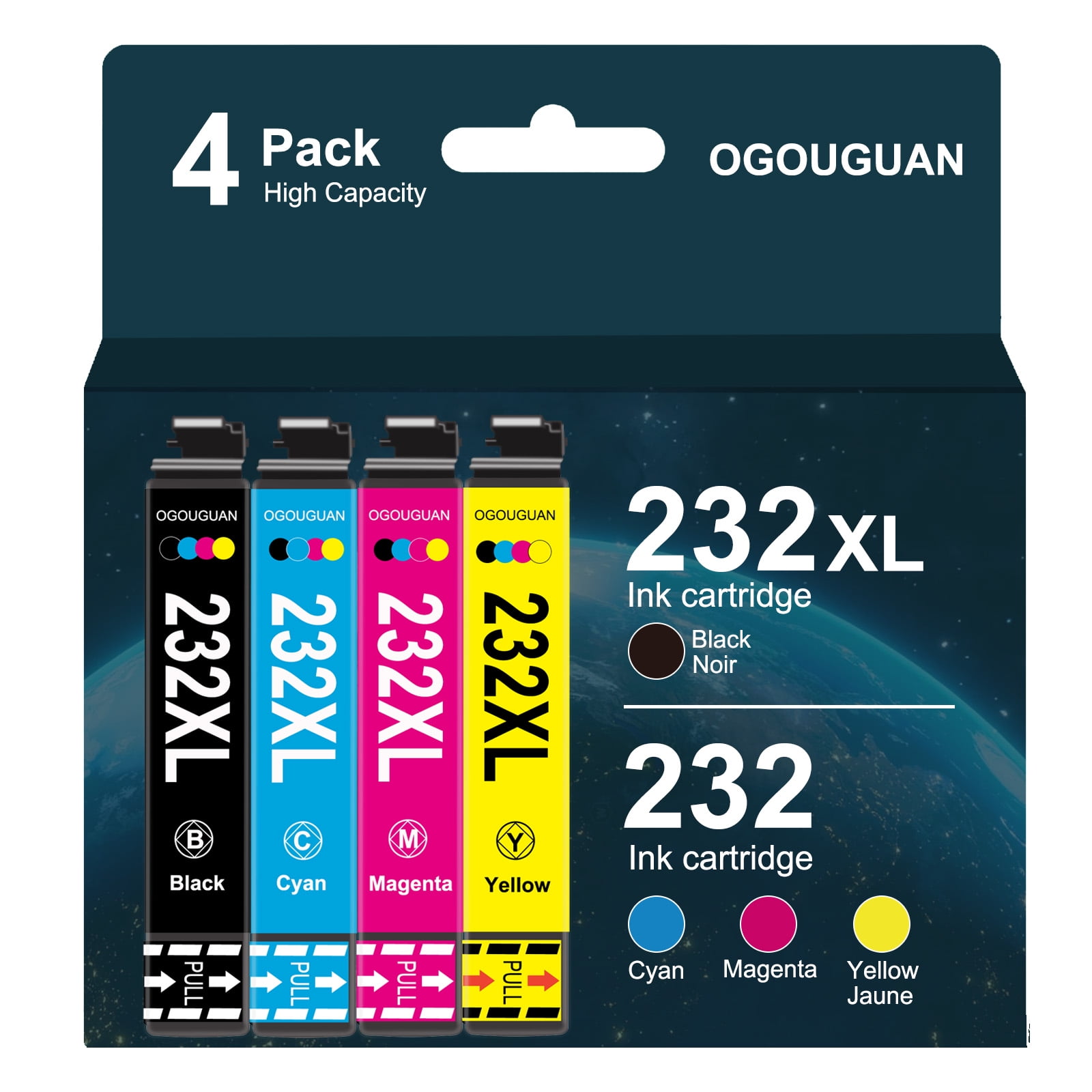 232XL Ink Cartridges for Epson 232XL 232 Ink Cartridges for Epson