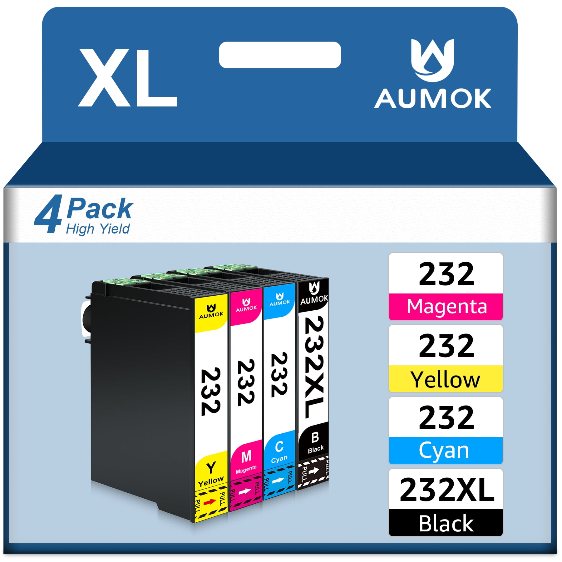 232XL Ink Cartridges for Epson 232XL 232 Ink Cartridges for Epson