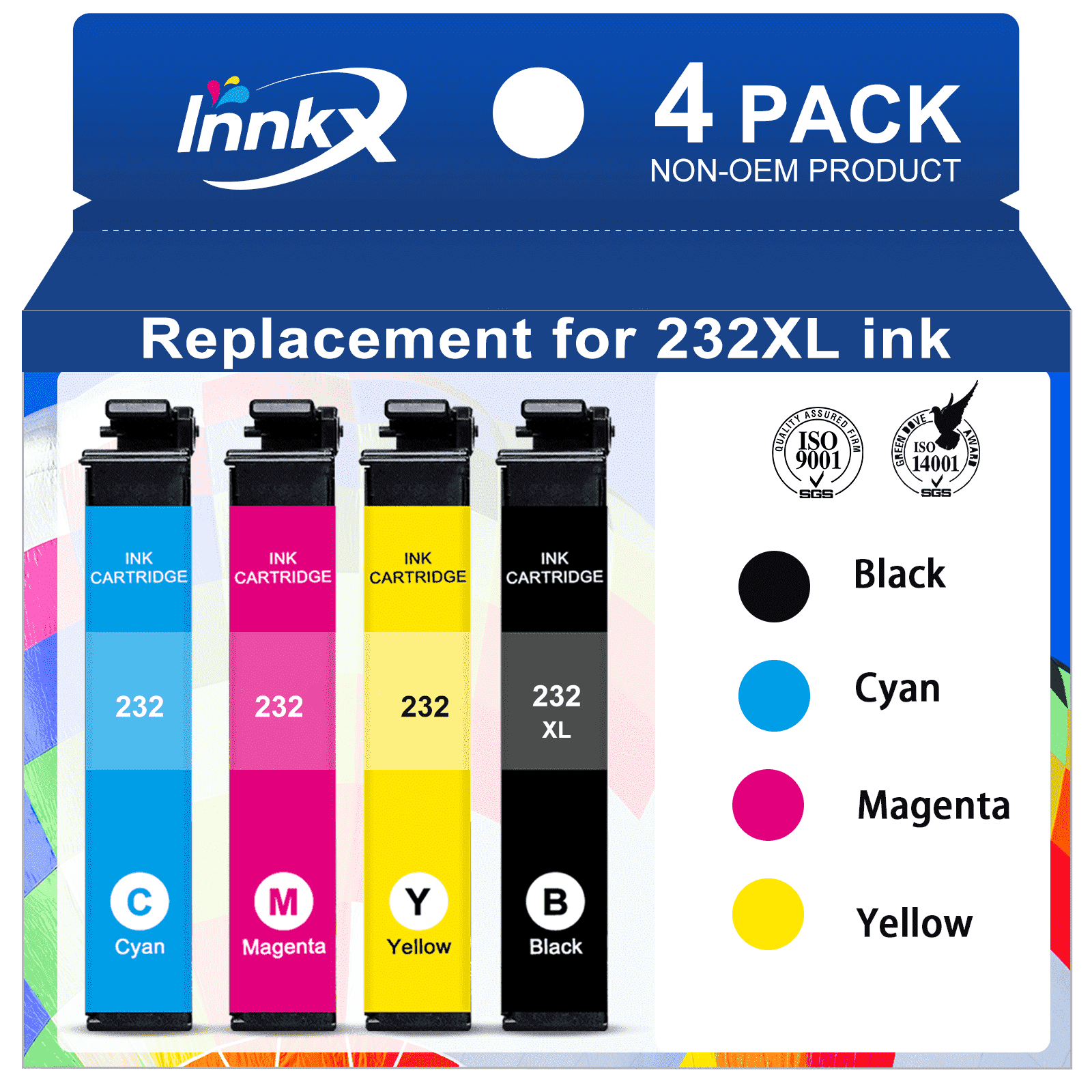 PYMBLE 232XL Ink Cartridge, Epson Expression XP-4200 XP-4205