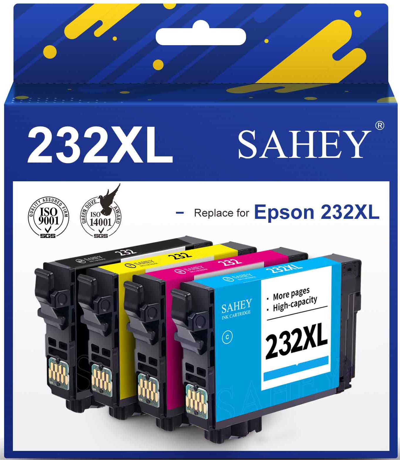 232XL Ink Cartridges for Epson 232XL Ink Combo Pack for Epson Workforce
