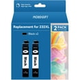 thumbnail image 1 of WORDGIFT Replacement for 232XL Ink Cartridges for Workforce WF-2930 WF-2950 Expression XP-4200 XP-4205 Printer (2 Black), 1 of 6