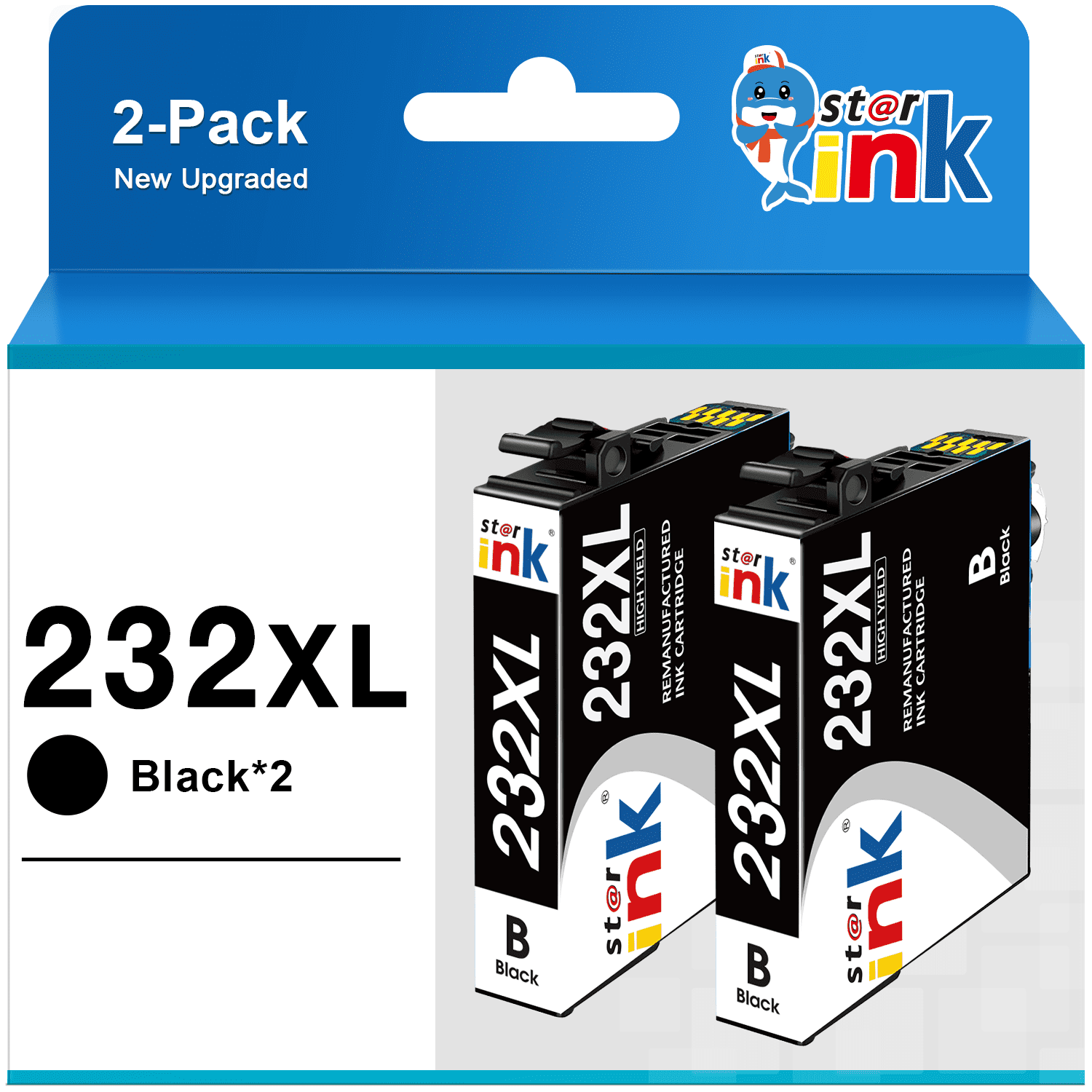 232XL Ink Cartridges for Epson Ink 232 XL 232XL T232 T232XL Black Ink