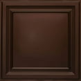 thumbnail image 1 of 233-Galleria 2 ft. x 2 ft. PVC Glue-up or Lay in Ceiling Tile in Mocha (100 Sq. ft. / Pack) - 25 Pieces, 1 of 1