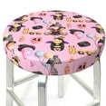 2336109497 Bar Stool Covers, 1214 Inch Bar Stool Covers Round, Non