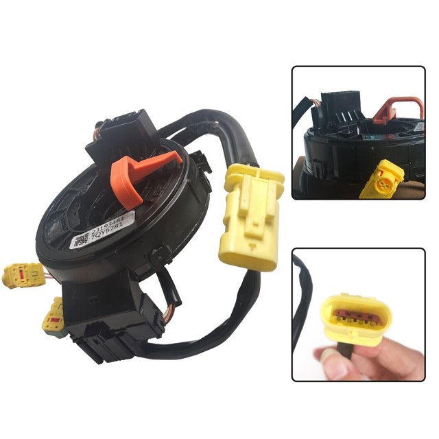 2x Clock Spring Wire Connector Pigtail For 23381964 22989630 – Automaall