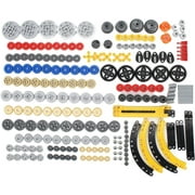 233PCS Gear Set for Technical-Series Parts Compatible with Lego Technic Parts, Liftarm, Pins, Axles, Connectors for Technic Building Blocks Set Gear Set