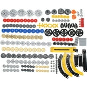 233PCS Gear Set for Technical-Series Parts Compatible with Lego-Technic Parts, Liftarm, Pins, Axles, Connectors for Technic Building Blocks Set Gear Set