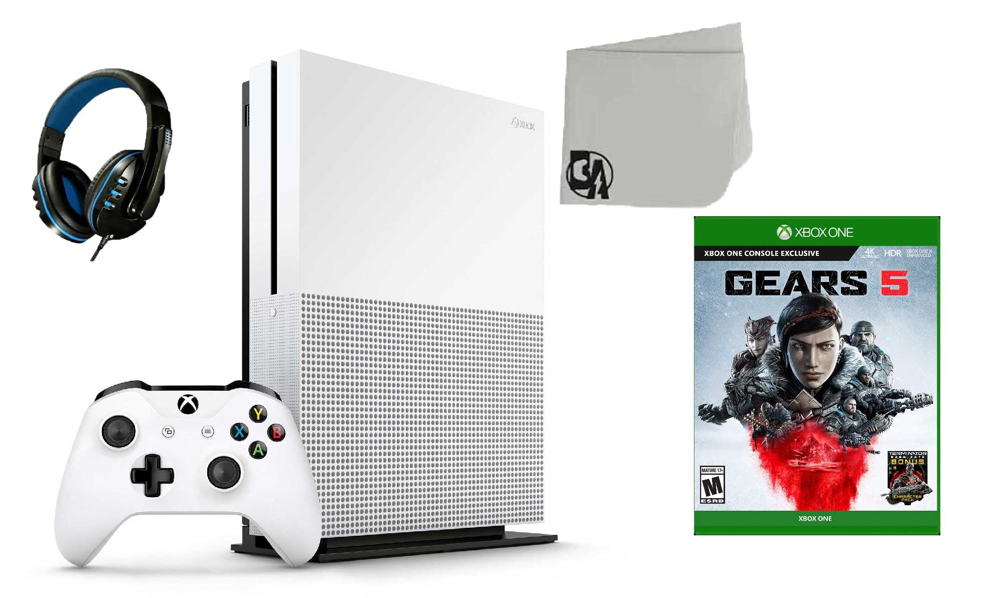 Microsoft Xbox One S 1TB Gears 5 Bundle color blanco