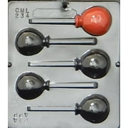 234 Balloon Lollipop Chocolate Candy Mold
