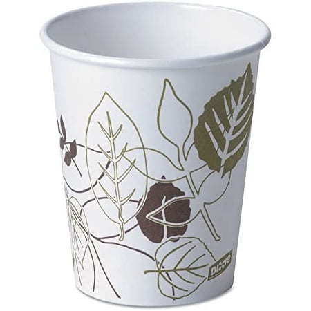 2340Pathpk Pathways Paper Hot Cups, 10 Oz, 50/Pack