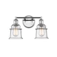 thumbnail image 1 of 2342-CH Millennium Lighting 2 Light Bath Vanity-9 Inches Tall and 14.75 Inches Wide-Chrome Finish, 1 of 3
