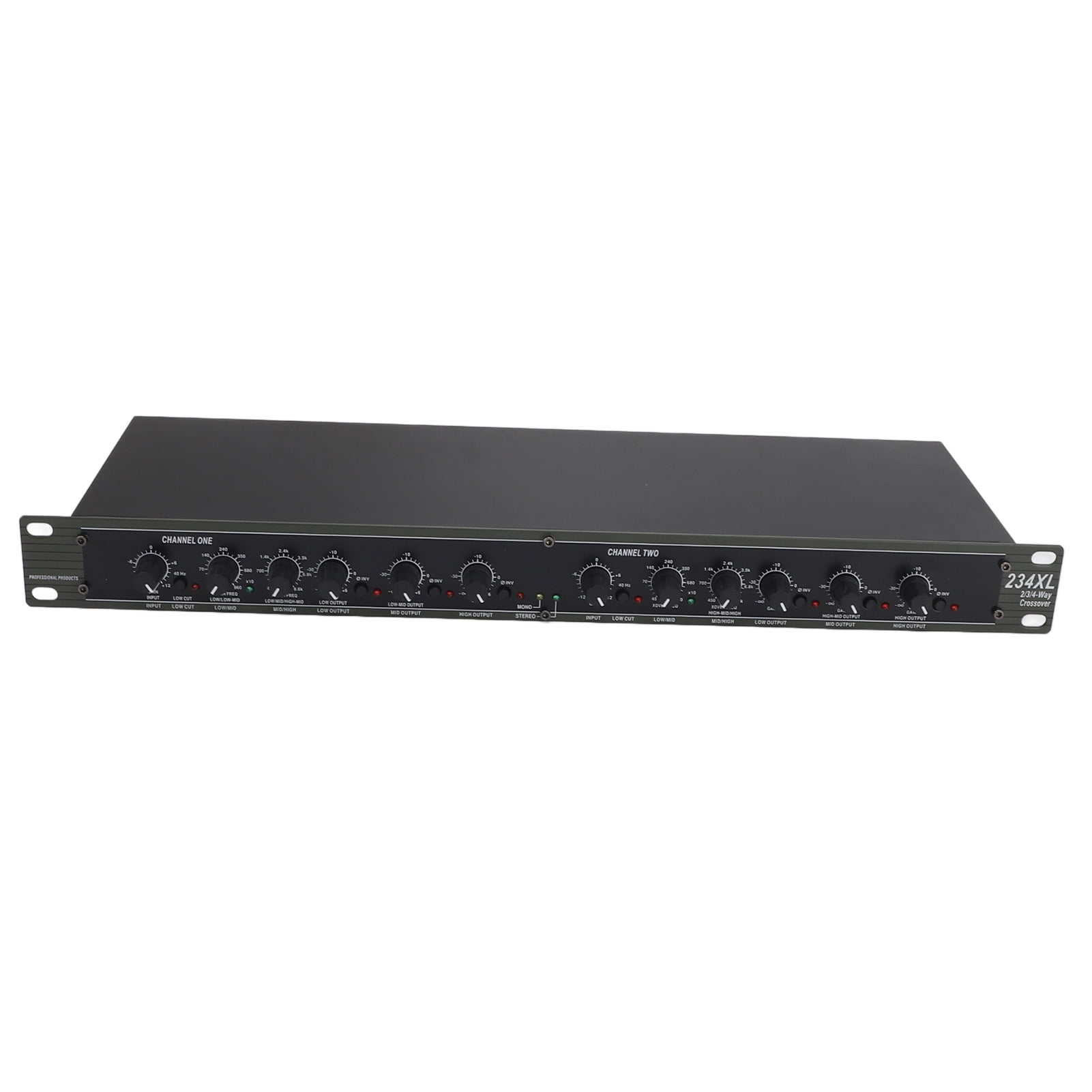 234XL Crossover Professional Stereo 2/3 Way Mono 4 for Outdoor