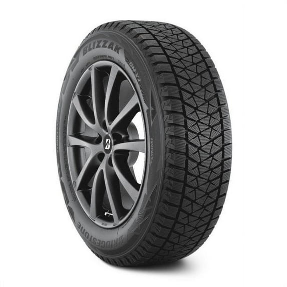235/65R17 Bridgestone Blizzak DM V2 108S XL Black Wall Tire