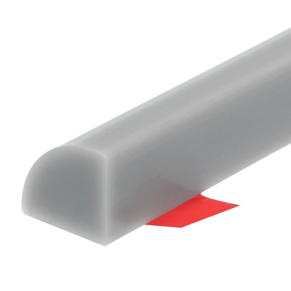 236 Inch Quarter Round Molding Water Barrier, Gray