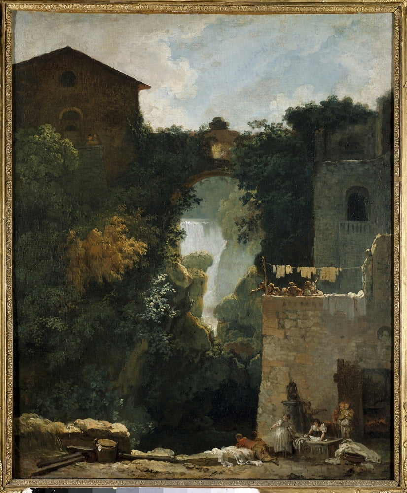2363 Jean Honore Fragonard (1732-1806) French School Canvas Art - (18 x 24)