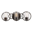 thumbnail image 1 of 2363-RBZ Millennium Lighting Delano - 3 Light Bath Vanity-8 Inches Tall and 24 Inches Wide, 1 of 2
