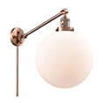 thumbnail image 1 of 237-AC-G201-12-Innovations Lighting-XX-Large Beacon - 16 Inch 1 Light Swing Arm Wall Mount  Antique, 1 of 1