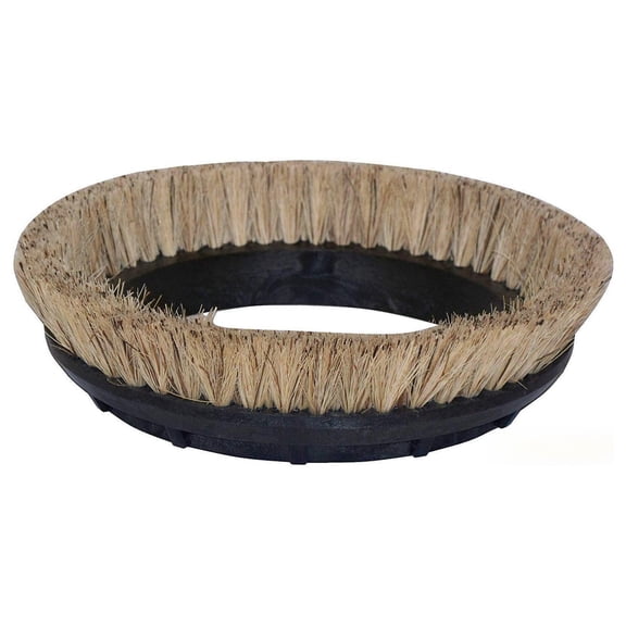 237048 Natural Fiber Union Mix Polishing and Light Scrubbing Orbiter Brush, 12" Diameter, for ORB550MC Orbiter Floor Machine (PAC (2-Pack))