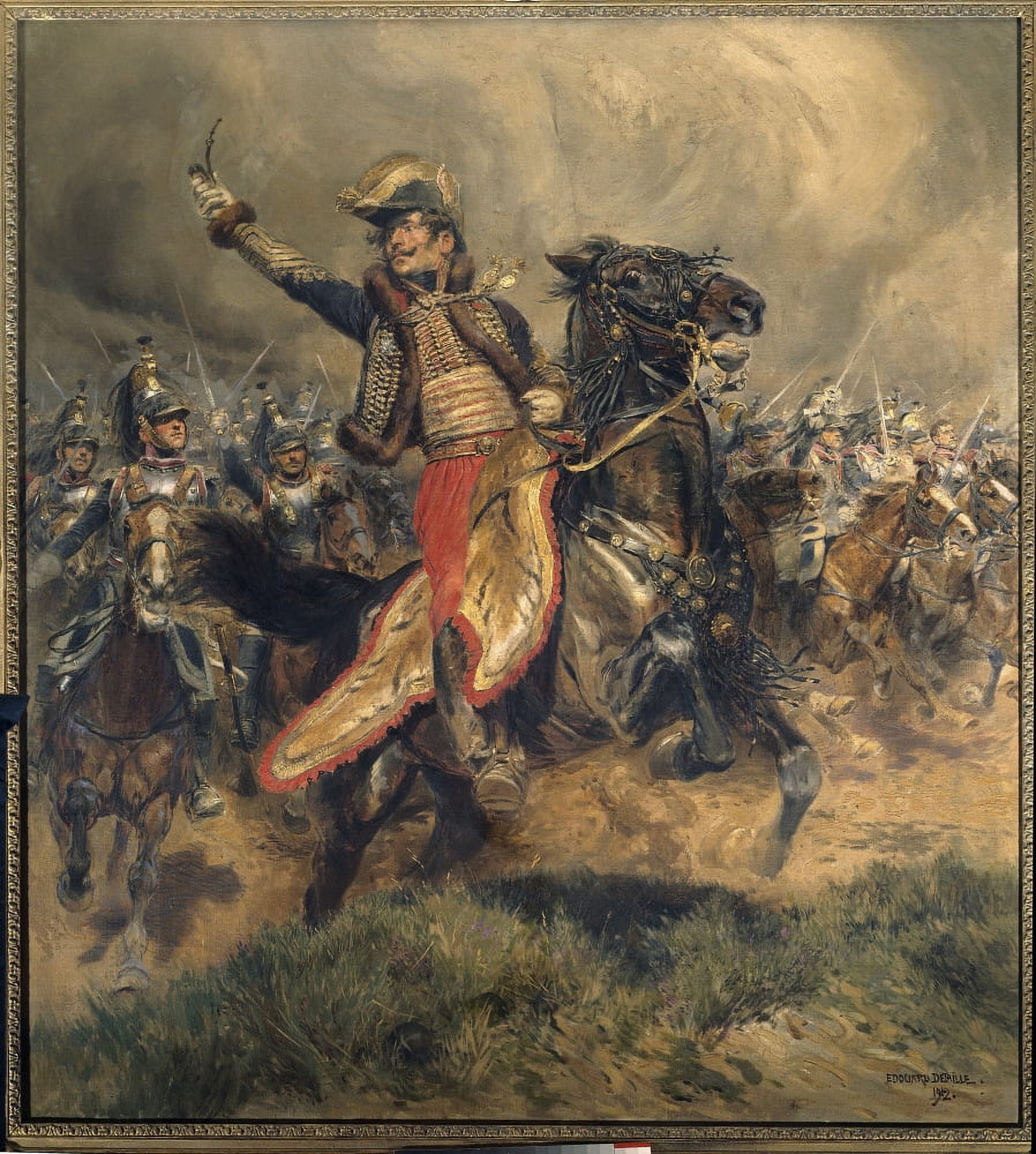 2374 Edouard Detaille (1848-1912) French School Canvas Art -  (24 x 36)