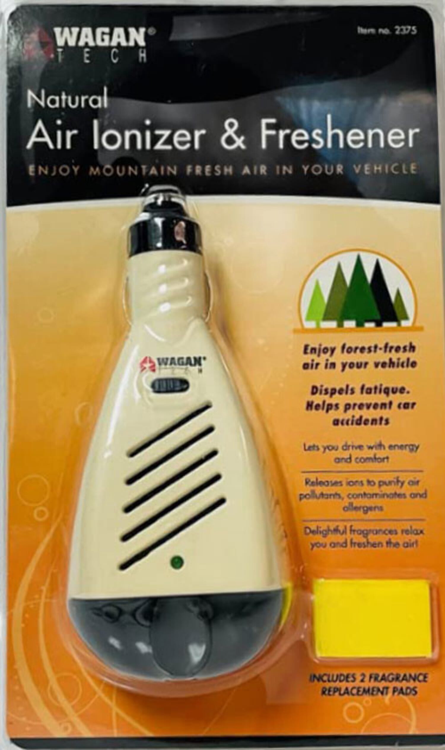 2375 Air Lonizer Freshener for car auto lighter insert