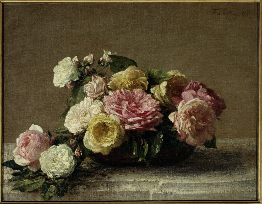 2378 Henri Fantin Latour (1836-1904) French School Canvas Art - (36 x 24)
