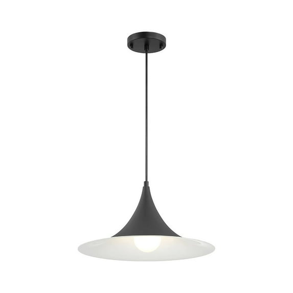 Access Lighting LED Pendant in Matte Black Color