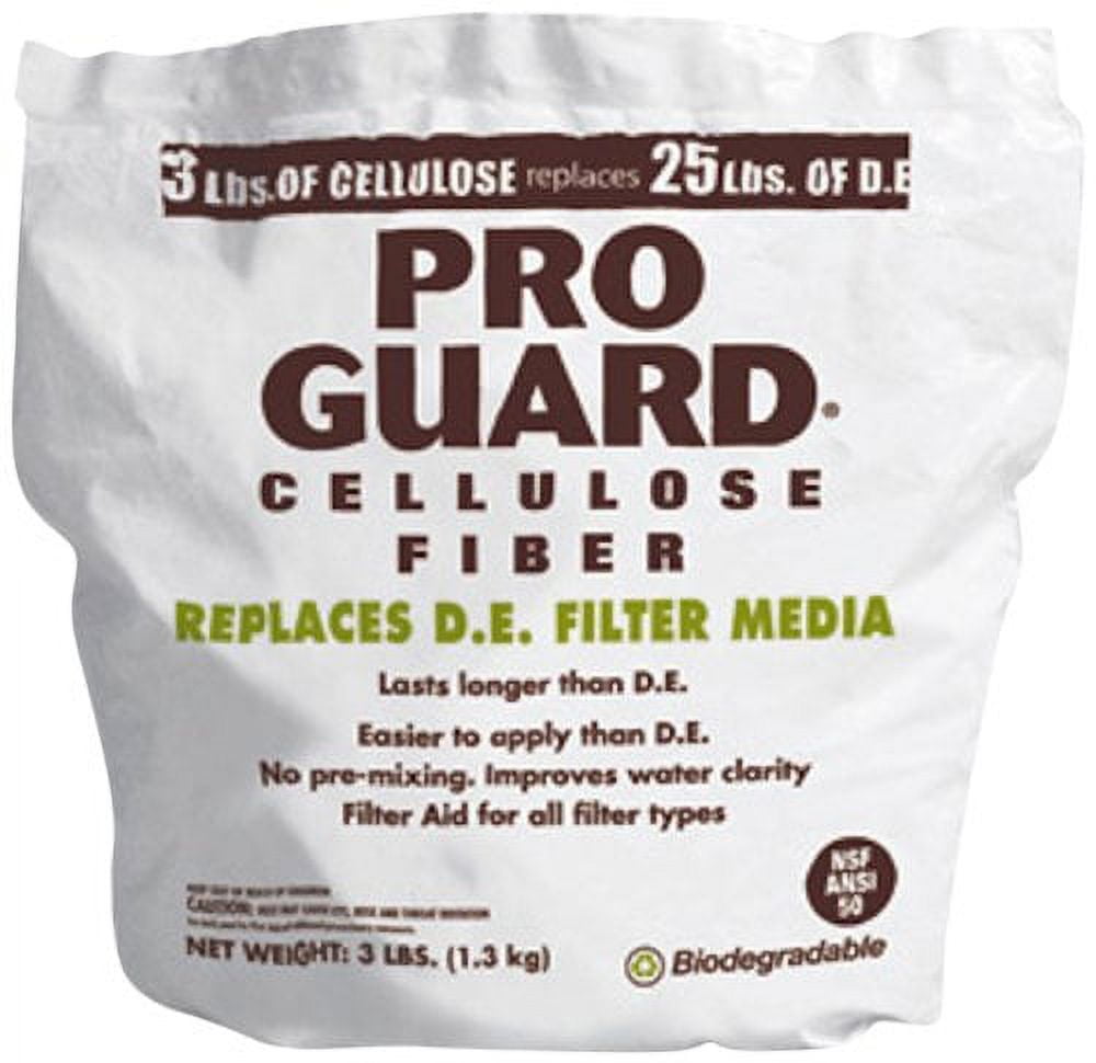 23793BPG Cellulose Fiber Replaces D.E. Filter Media For Swimming Pools