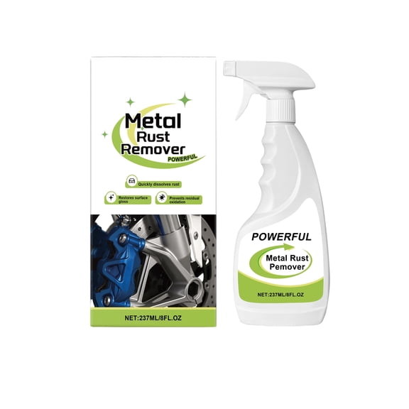 237ml Rust Remover Spray - Multi-Purpose Rust Dissolver and Inhibitor for Metal Surfaces, Bolts, Hinges, and Automotive Parts
