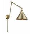 thumbnail image 1 of 238-AB-M10-AB-LED-Innovations Lighting-Briarcliff - 3.5W 1 LED Double Extension Swing Arm Wall Sconce In Traditional Style-30 Inches Tall and 10, 1 of 1