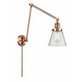 thumbnail image 1 of Innovations Lighting - Cone - 1 Light Swing Arm Wall Sconce In Industrial, 1 of 1