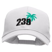 239 Embroidered Pro Style06 Twill Caps - White OSFM