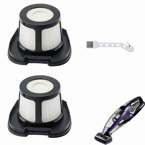 2390A Vacuum Replacement Filter for Bi-ssell Pet Hair Eraser Filter Hand Vacuum 2284W 2390 2389 2579, Compared to Part # 1614212 1614203 1614204 (2 Filter)