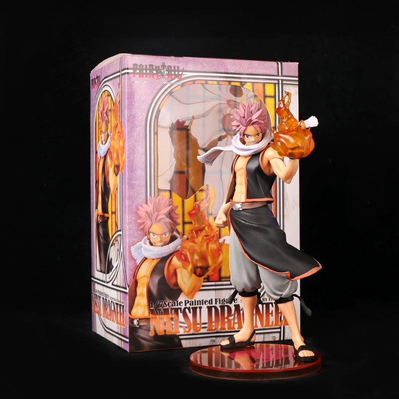 Natsu Dragneel Anime Figure - 10cm/3.9", Movable Face, PVC Model, Collectible Gift For Fans - View #11