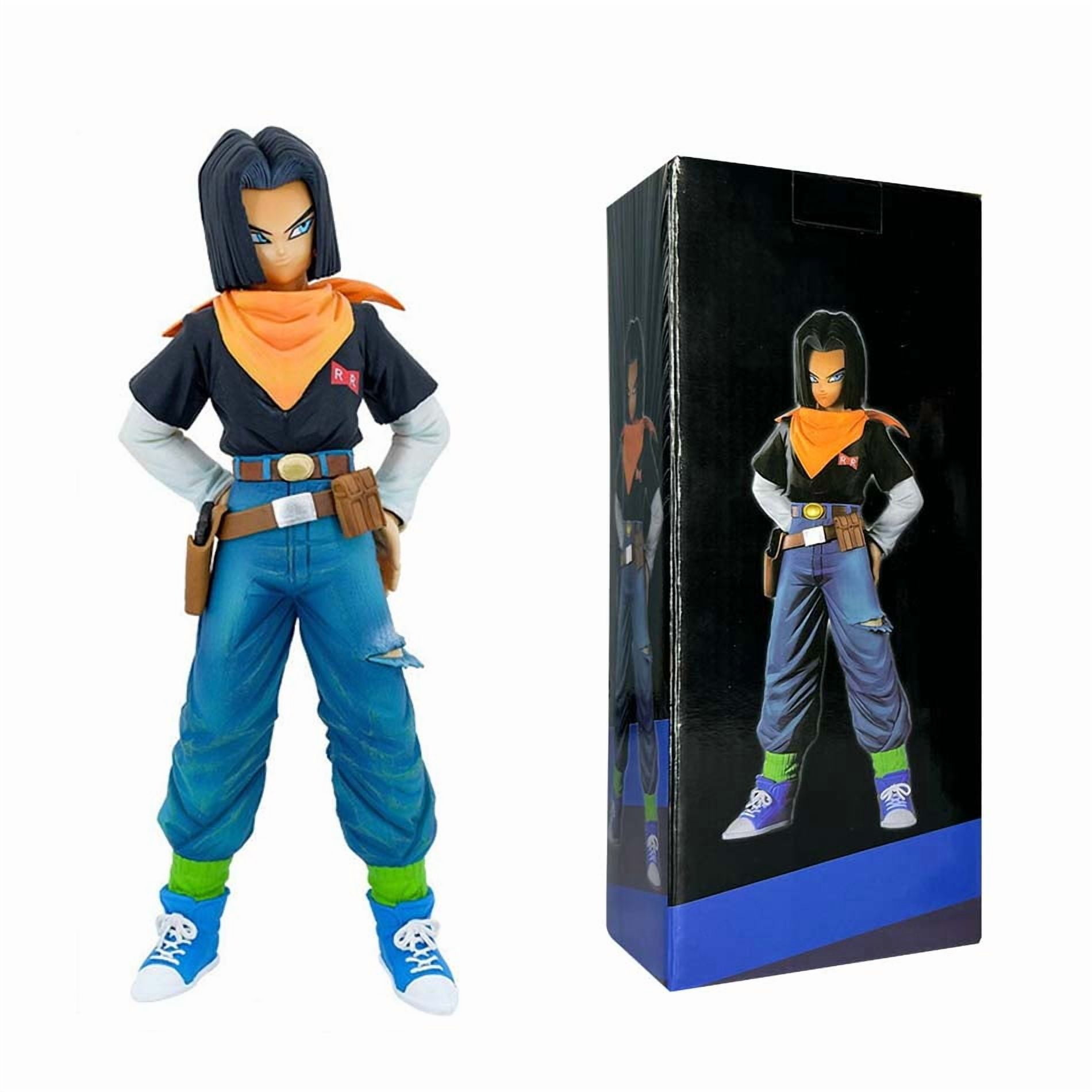 23CM Anime Z Android 17 18 Figure Android 18 PVC Action Figures ...