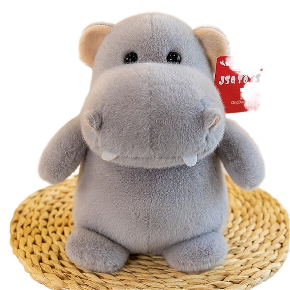 23CM Fat Elephant Hippo Dinosaur Doll