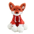 thumbnail image 1 of 23Cm Creative Dress-Up Plush Animal Toy, Cute Soft Stuffed Fox For Children's Companionship, Safe Hypoallergenic Material With Reinforced Stitching And Intricate Embroidery One Size, 1 of 7