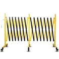 thumbnail image 1 of 23FT Metal Driveway Gate with Casters, Folding Security Gates, Outdoor Expandable Barricade for Construction Area, Traffic Control, Garage, 1 of 6