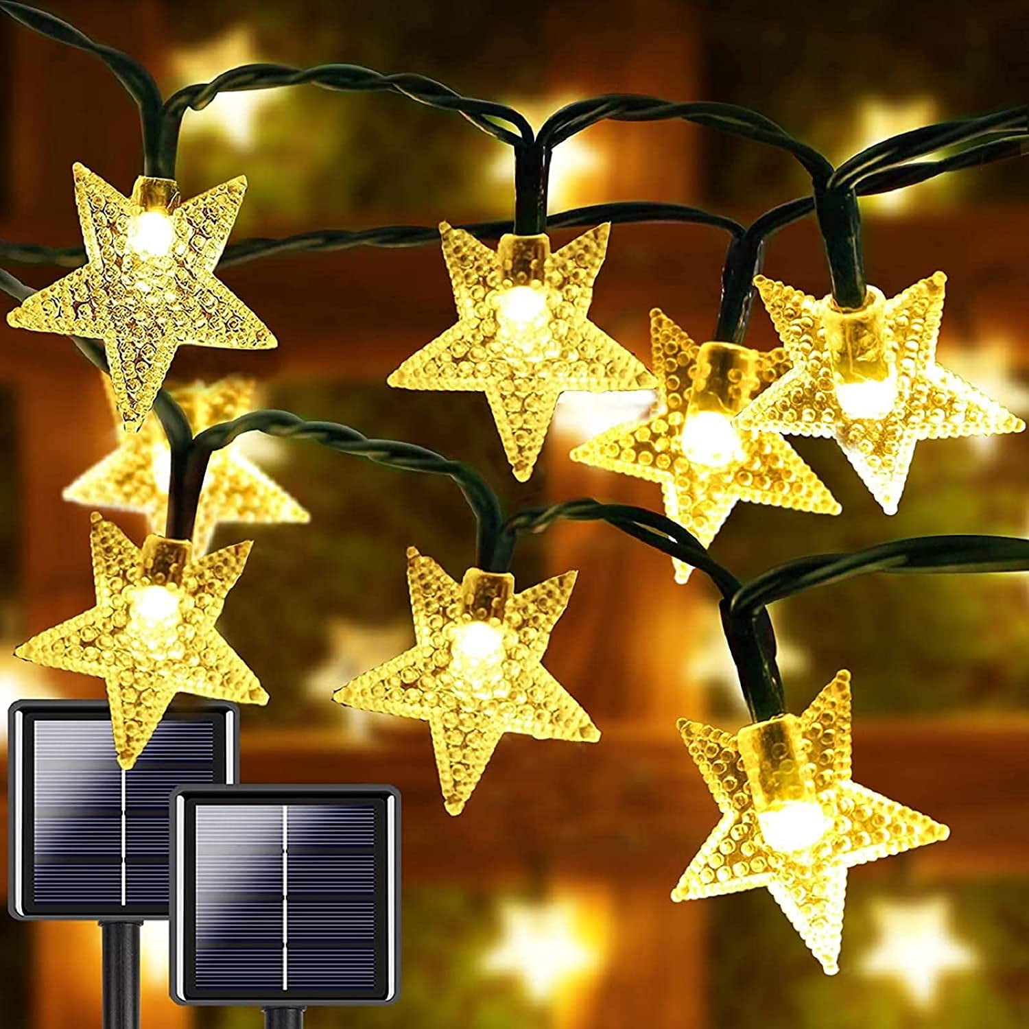 Solar string lights discount