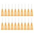 thumbnail image 1 of Uxcell 23Ga Dispensing Needles, 52Pcs 1/2 inch Industrial Blunt Tip Dispensing Needle Syringes with Luer Lock Needle for Refilling Liquid Inks Adhesive Glue Oil, Orange, 1 of 7