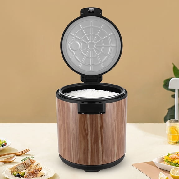 23L/6Gal 110W Electric Rice Warmer Stainless Steel Cylindrical Shape Commercial Rice Warmers