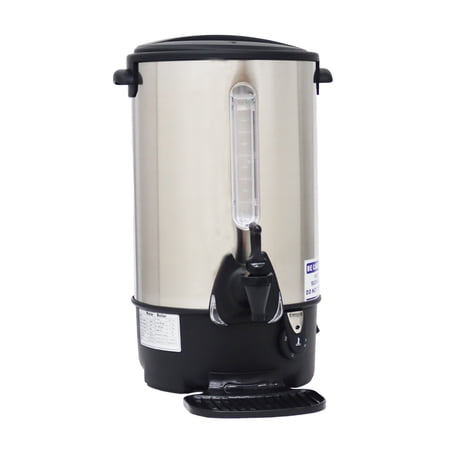 23L Hot Water Dispenser Electric Hot Water Kettle Stainless Steel with Faucet 110V 1500W
