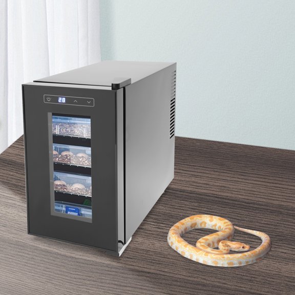 23L Reptile Egg Incubator, Black Reptile Egg Incubator, Reptile Egg Incubator With Precise Temperature Control