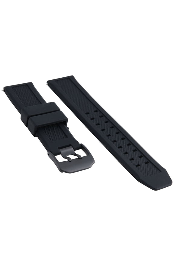23MM FOR LUMINOX EVO RUBBER BAND STRAP 3050 3950 NAVY SEAL COLORMARK PVD BUCKLE