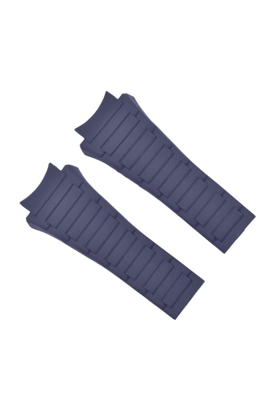23MM SILICONE RUBBER WATCH STRAP BAND FOR PORSCHE WATCH BLUE