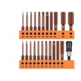 thumbnail image 1 of 23PC Hex Head Allen Wrench Drill Bit Set Screwdriver Metric & SAE, 1 of 8
