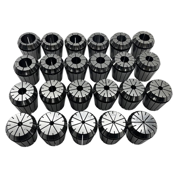 23PCS ER40 Spring Collet Set 1/8" to 1" Chuck Fit R8 MT CAT BT Tool Holders