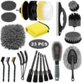 thumbnail image 1 of 23Pcs Car Cleaning Wash Kit Interior Detailing Cleaner Kit with Brush Set, Windshield Tool, Duster, Towels, Complete Car Care Tools, 1 of 7