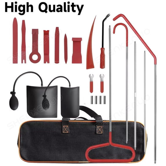 23Pcs Emergency Auto Tool Window Door Out Car Dent Repair Tool Kits