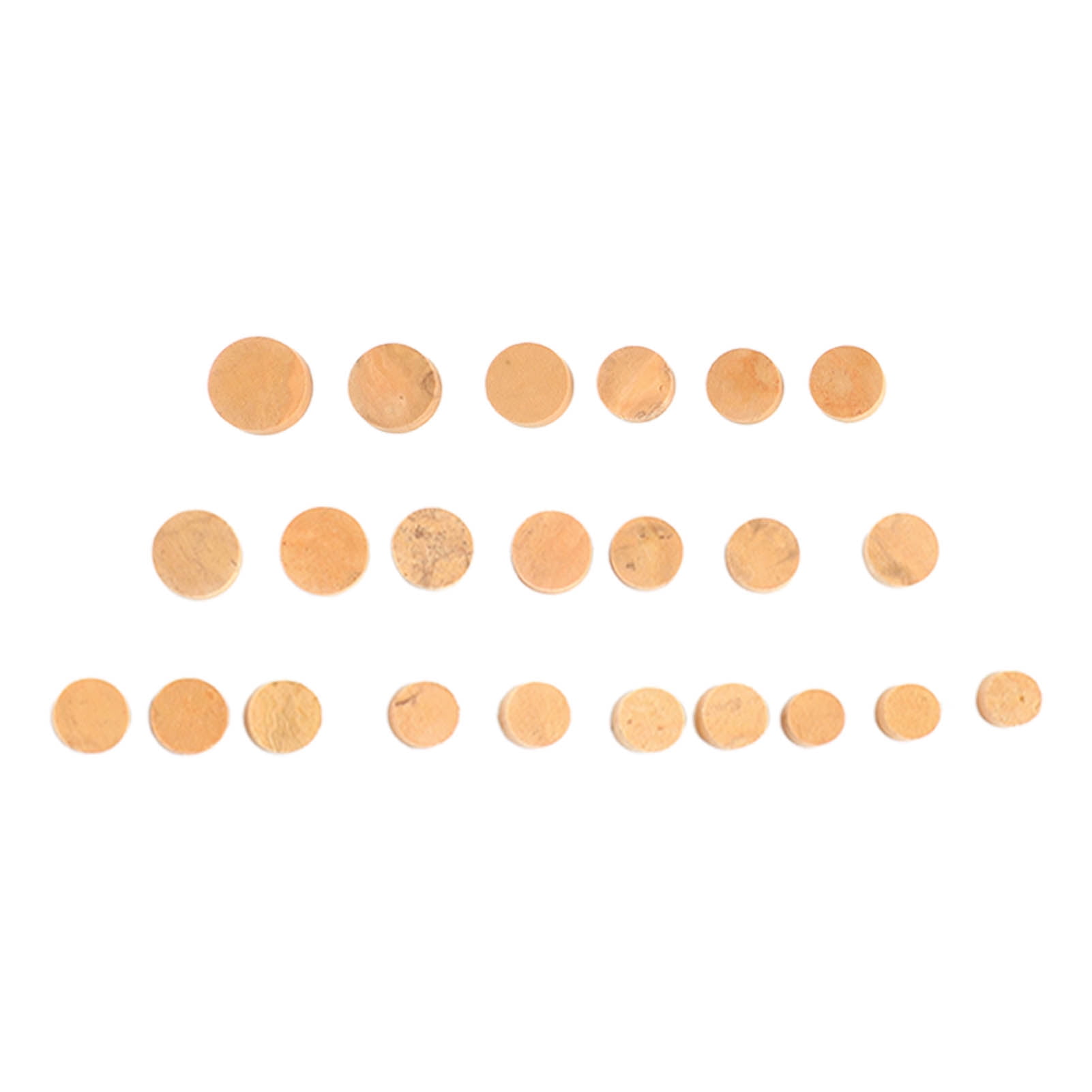 23Pcs Oboe Pads Cork Odorless Soft Good Sealing Wear Resistant